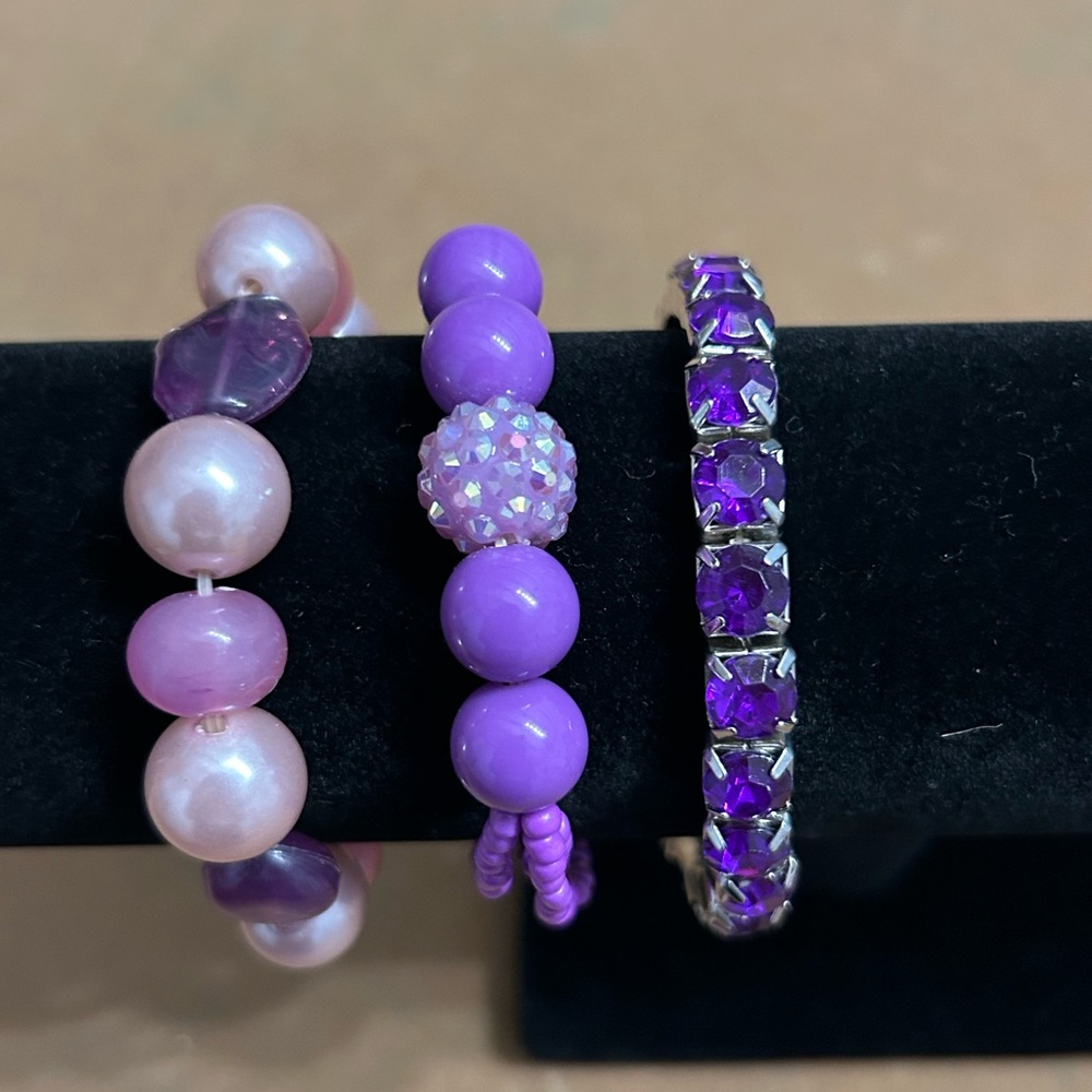 Purple Bracelets